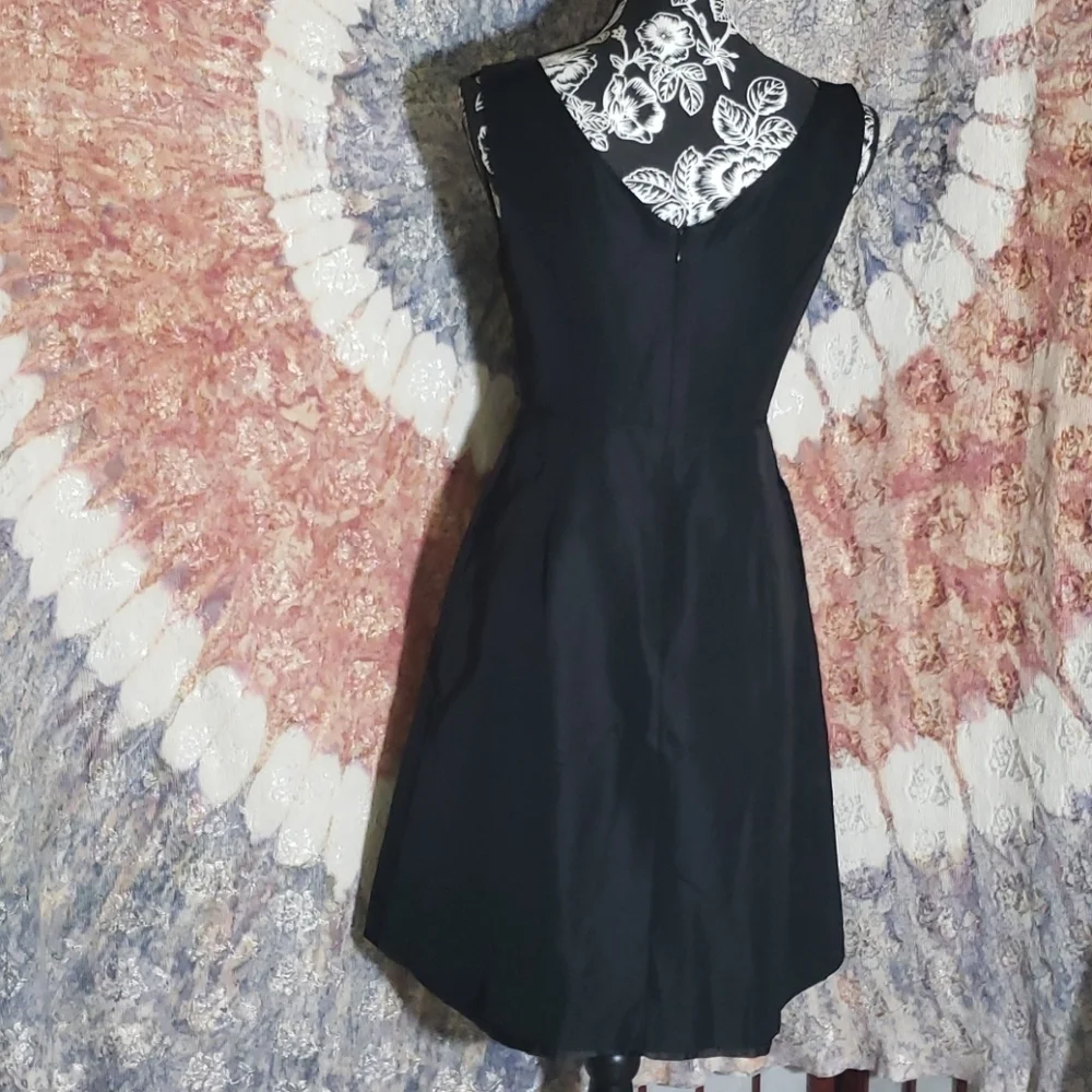 J.Crew black new cocktail sleeveless A line dress size 2